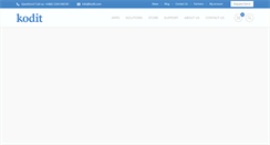 Desktop Screenshot of kodit.com